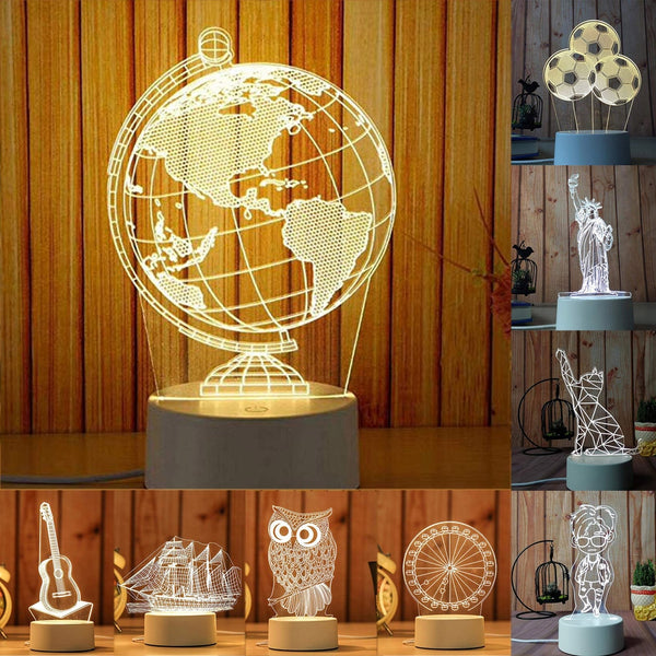 3D USB Acrylic Night Lights
