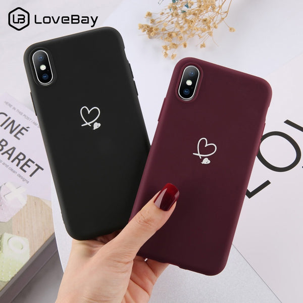 Colorful Love Heart Case For iPhone