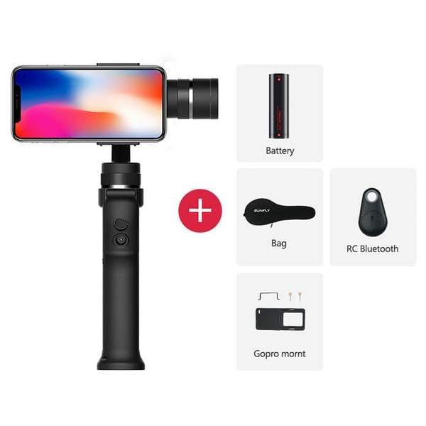 3 Combo Smartphone Gimbal Stabilizer