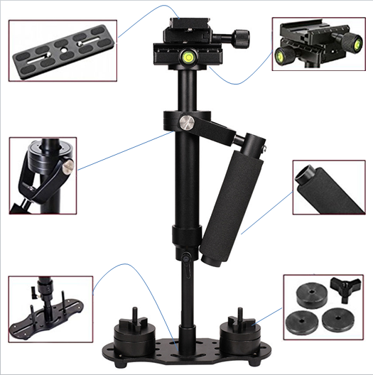 Aluminum Alloy Video Stabilizer Mount