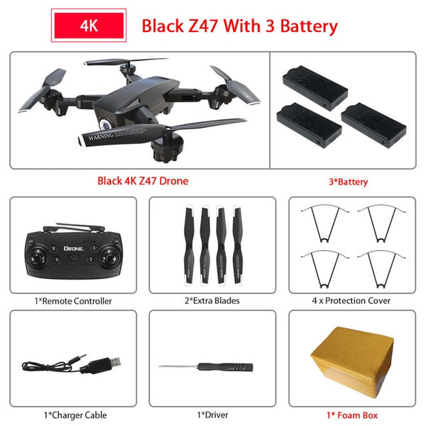 4K 1080P HD  Camera  RC Drone
