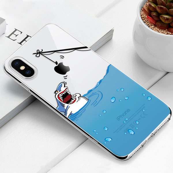 Transparent Soft TPU Case For iPhone