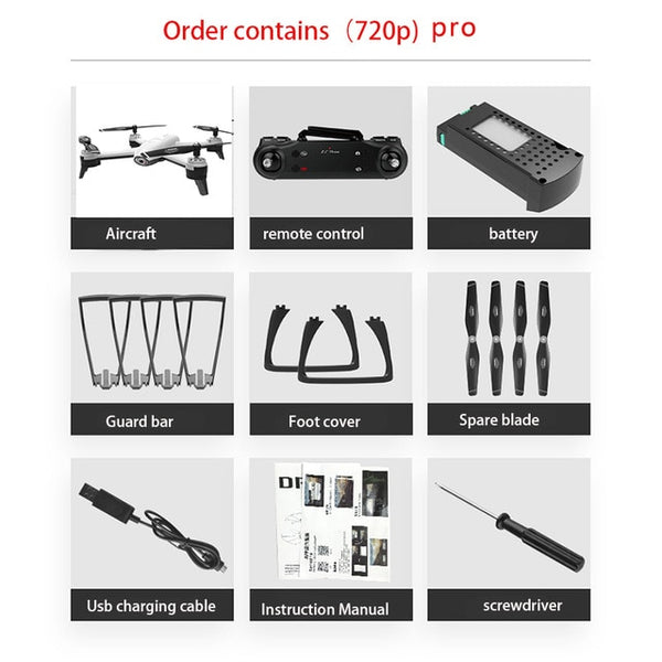 4K WiFi FPV RC Camera Drone