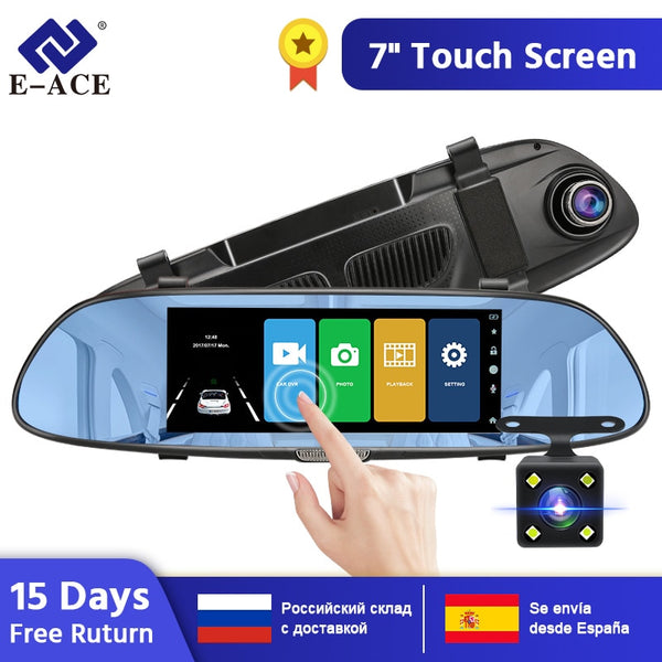 7.0 Inch Video Recorder Mirror Camera