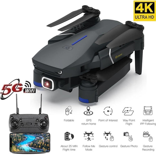 RC Drone With 4K/1080P HD Wide Angle Camera
