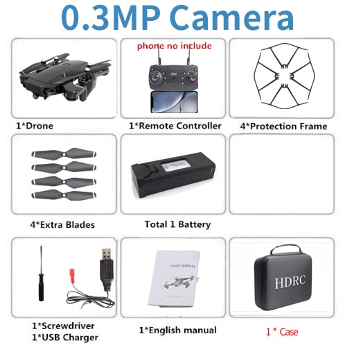 H13 RC 4K Drone With Wide-angle WiFi HD Camera