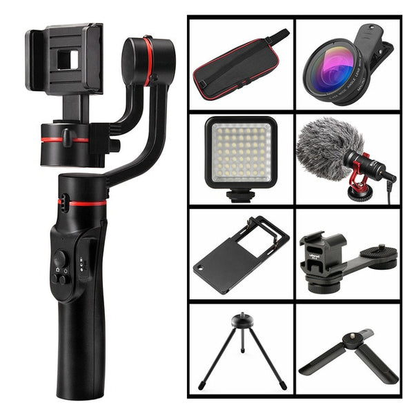 3-Axis Smartphone Gimbal Stabilized Holder