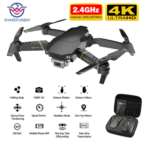 4k HD Wide Angle Camera Drone