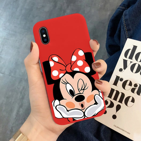 Cartoon Cute Print Soft TPU Cases