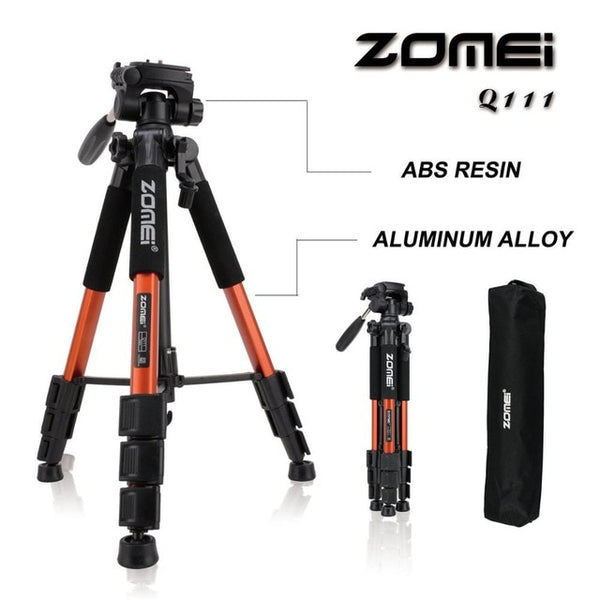 Professional Travel Aluminum Camera Tripod