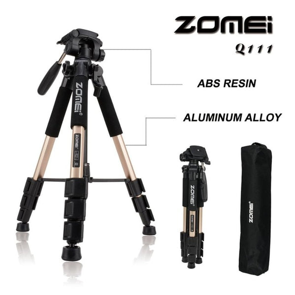 Professional Travel Aluminum Camera Tripod