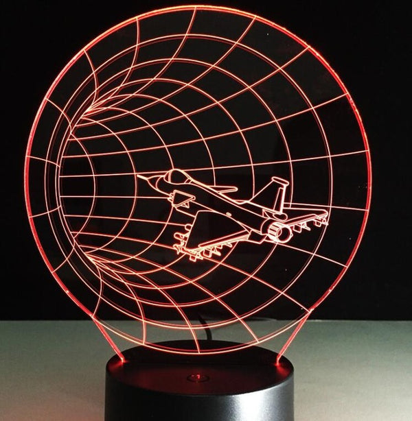 Air Plane 3D Light LED Table Lamp