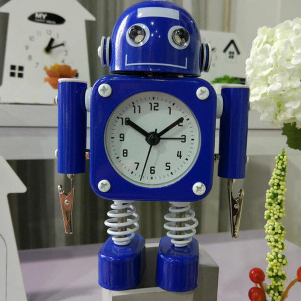 Creative Children Cartoon Robot Alarm Clocks